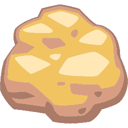 rock in the colours of bread