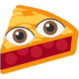 eyes on a pie - pie sees