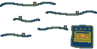 wobbly doodled household oven with heart shapes in it, with squiggly lines around it mimicking scent-wafting, with tiny heart shapes sparingly on the lines